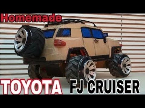 How to make TOYOTA FJ CRUISER RC/cardboard/very simple
