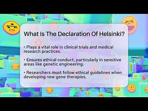 What Is The Declaration Of Helsinki? - Moments That Shocked Us