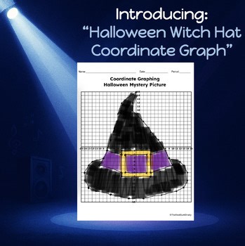 Halloween Witch Hat | Coordinate Graphing Mystery Picture Activity