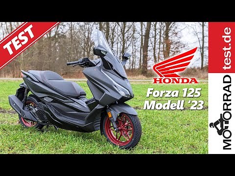 Honda Forza 125 - Modell 2023 | Test: Was kann der neue GT Roller für A1/B196 Fahrer?