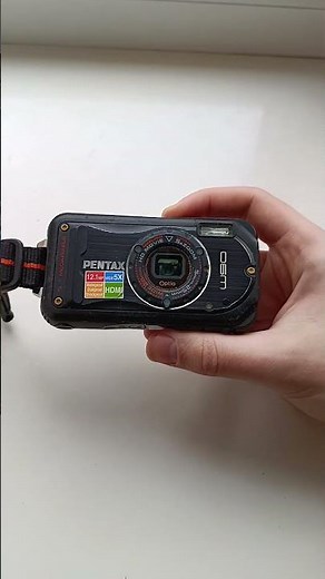 📸Camera Pentax Optio W90 Black 12.1MP digital vintage compact retro rare old💥WORKING CHEAP💥Y2K 2000s