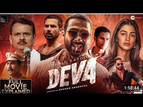 Deva Full Action Movie (2026) | Shahid Kapoor | Blockbuster Hd Movie | 180P HD VIDEO