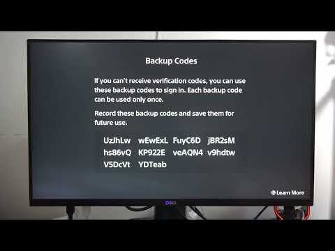 PS5 Slim: Find Backup Codes on PlayStation 5 Slim - Show Backup Verification Codes #sonyplaystation