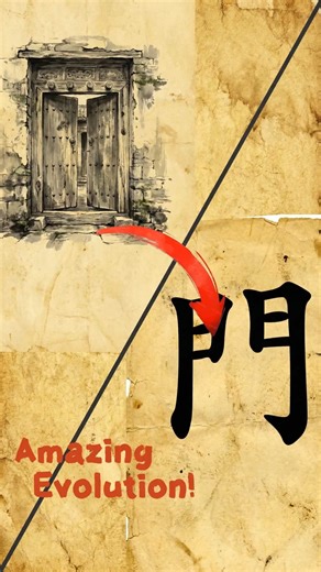 Why "Mén" looks exactly like a Gate 🚪