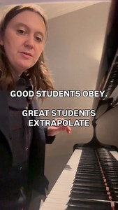 Extrapolation is when you look at the music and get out of it what it really means without needing every dynamic spelled out for you. CPE Bach being awesome. Don’t pick on my right hand technique. I destroyed both my right arm bones when I was 12. I’m out here doing the best I can. 🥹 | Bonnie Debu