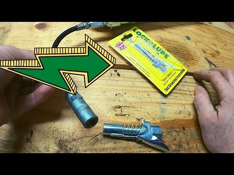 Best Grease Gun Coupler? Lock N Lube Grease Coupler - Test and Review