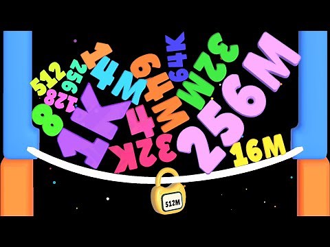 BLOB NUMBERS = Jelly 2048 + Number Master (Unlock 512M)