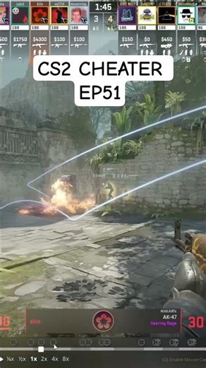CS2 CHEATER EP 51 - WALLHACK #csgo