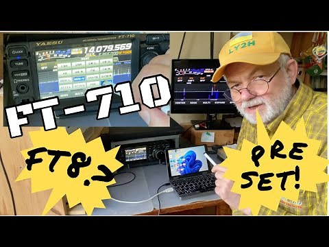 Configuring YAESU FT-710 and PC on FT8: a quick start tips!