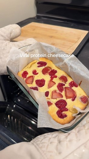 Viral High-Protein Cheesecake Recipe — Easy Healthy Dessert