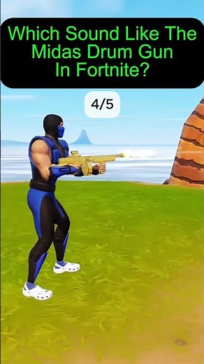 What's the CRAZY Sound of Fortnite's Midas Modular Drum Gun?