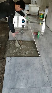 44K views · 575 reactions | How To Install Ceramic Tiles Red On The Floor - Process Install Ceramic Tiles Step By Step Easy | Smart Builder | Facebook