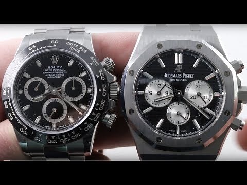 Rolex Daytona vs AP Royal Oak Chronograph; Audemars Piguet 26331ST.OO.1220ST.02 vs 116500LN
