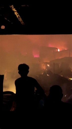 Over 1,500 homes destroyed by fire in Philippines