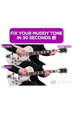 🔥 Want a worship tone that actually cuts through the mix? 🎸 Fix your muddy tone in 30 seconds. We’ve all been there—you’re playing your heart out and the mix turns to mush. Here’s how to bring your sound back to life: 💡 EQ smart. Roll off those lows and boost clarity where it counts. 💡 Tighten your verb. Long tails sound dreamy solo, but disappear live. 💡 Simplify your signal chain. Fewer layers, more presence. 👉 Get more tips on shaping your worship tone and crafting sounds that actually 