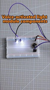 Diy home voice-controlled light#diy #inmp441