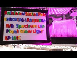 Unboxing: Roleadro Square Panel LED Plant Grow Light