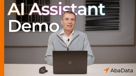See the AbaData AI Assistant in Action! | AbaData