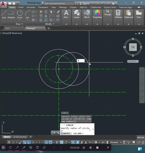 Autocad 2d Exercises |Step-by-Step Tutorial #autocad #design