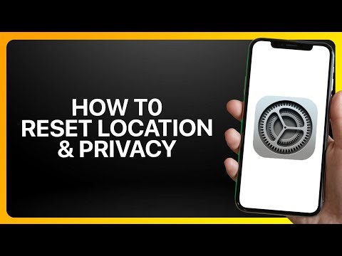 How To Reset Location & Privacy In iPhone Settings 2025! Tutorial