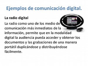 Que Es Comunicacion Digital Ejemplos