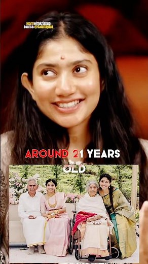 Sai Pallavi: Heartwarming💓 Story! | From Granny's Saree to National Awards