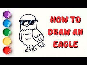How To Draw An Eagle Step By Step Easy | Easy Draw For Kids