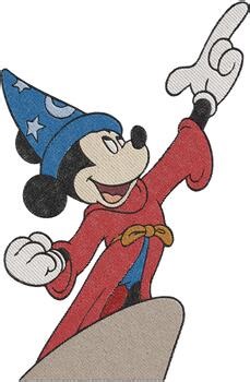 Mickey Mouse Sorcerer Apprentice magical embroidery designs for machines - Insta