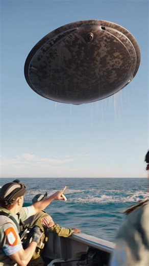 @deep.seavisitor | Leaked Footage: UFO Rises from Underwater Alien Base! 🌊🛸 ⸻ Another leaked video appears to show a UFO emerging from beneath the ocean... | Instagram