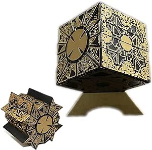 Detachable Hellraiser Puzzle Box, Cenobites Pinhead Halloween Cosplay Prop (Resin Model)