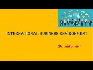 international business environment