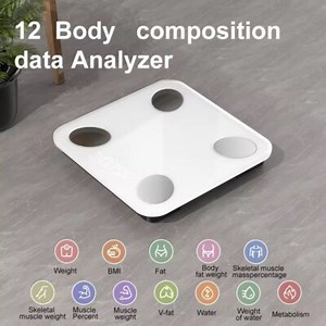 Digital 180KG Bathroom Scales Weighing Smart Body Fat BMI Bluetooth Weight Scale  | eBay UK