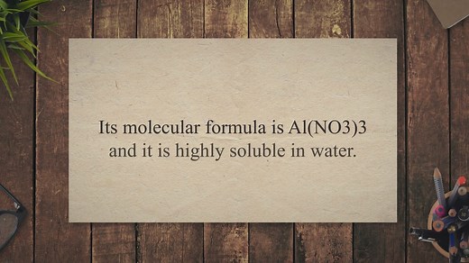 Aluminum Nitrate, Formula, Molar Mass, Uses and Properties