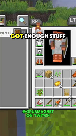 The World's Smallest Farm 🧑‍🌾 | Minecraft | #grubmagnet on #Twitch