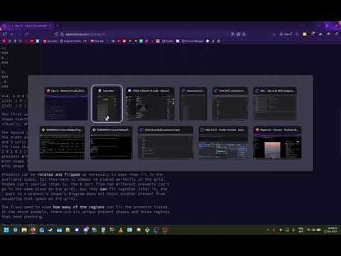 Advent of Code 2025 Day 12: I'm malding