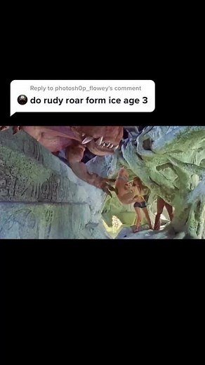 Scrappy Doo and Rudy Roar in Ice Age: Dawn of the Dinosaurs