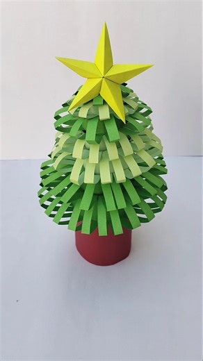 3D Paper Christmas Tree |Premium Look