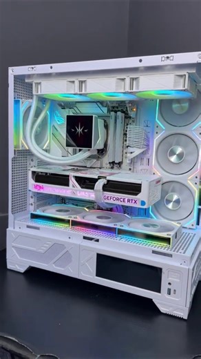 Wifu White ASMR PC Build | #pcbuild #ryzen #amd #nvidia #gamingpc