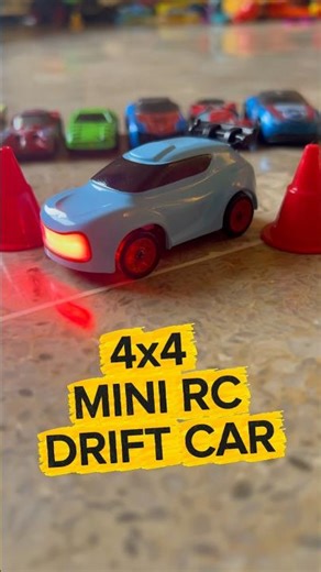 Tiny 4x4 RC Drift Car 😱 (1:64 Scale!) #viral #rc #toys #fun #shorts