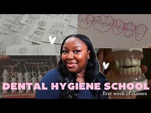 MY FIRST WEEK OF DENTAL HYGIENE SCHOOL | freshman year ♡