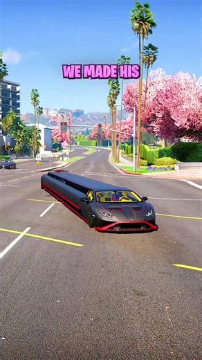I Made His Lamborghini LONGER...