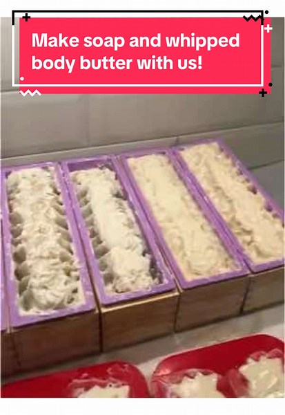 Come with us to make our soaps and whipped body butter! We’re excited to share this journey with you guys and hope you all can enjoy our products! Our website in linked in our instagram bio! #tallow #twistedtallow #naturalskincare #fyp #makescents4me #natural