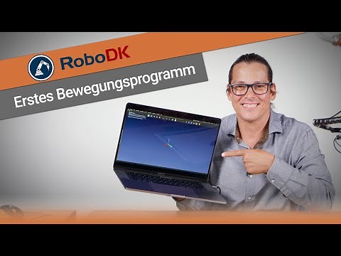 Erstes Bewegungsprogramm mit RoboDK erstellen - RoboDK Tutorial | Werner Hampel - Der Roboterkanal