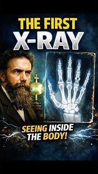 The First X-Ray Ever Taken: Seeing Inside the Human Body #biology #history #trending #science