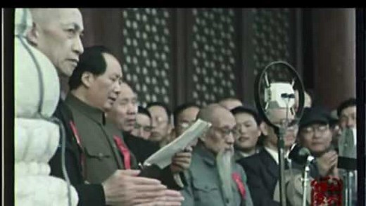 12分钟版开国大典彩色影像公布！