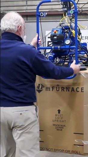 Vacuum Lifter for 160 Pound Boxes #liftingsolutions #vacuumlifter