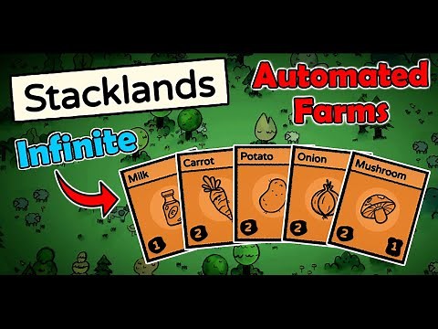 How to make basic AUTOMATED Food Farms in Stacklands (Mainland)