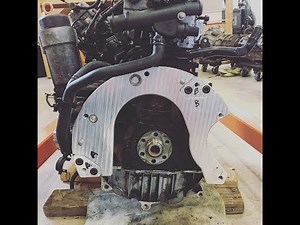 Adapter Plate ALH to R150F Toyota V6 Test Fit TDI Swap