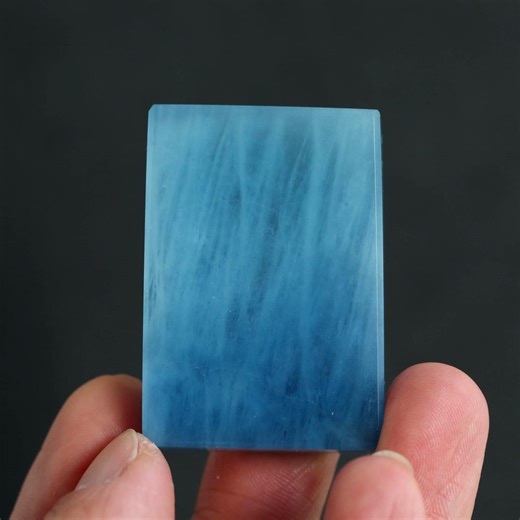 Natural Aquamarine Cuboid, Diy Crystal Jewelry 1382 - Etsy