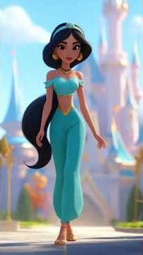 Disney Princess Outfit Transformation 👑✨ | Fairytale Look | #Viral Shorts